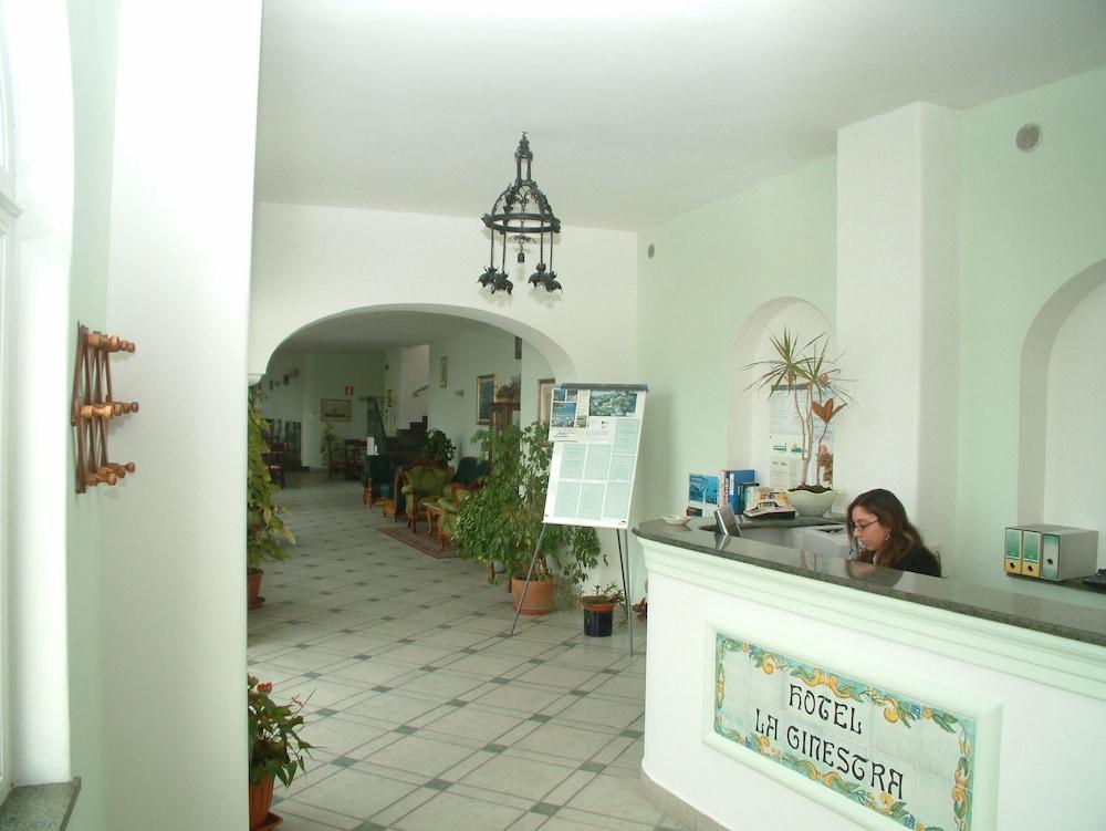 ホテル ラ ジネストラ Forio di Ischia エクステリア 写真